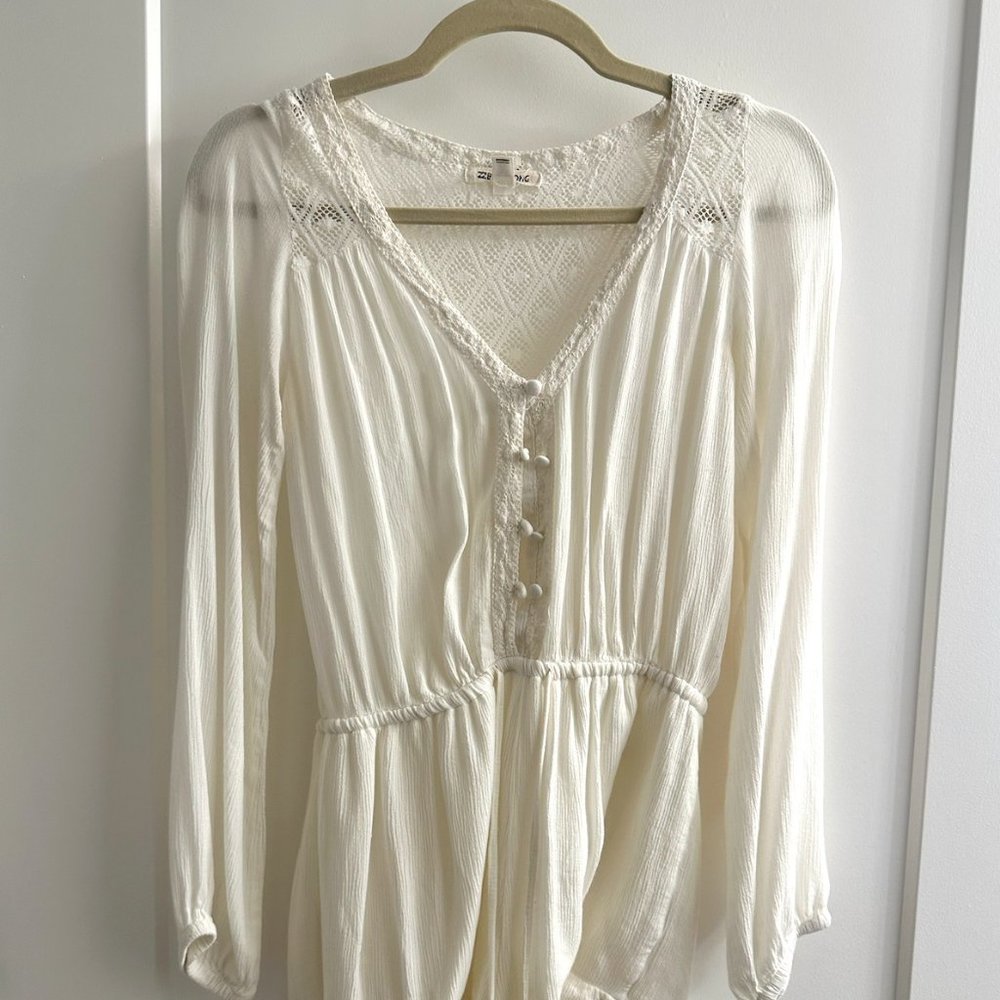 White/Cream Billabong Romper